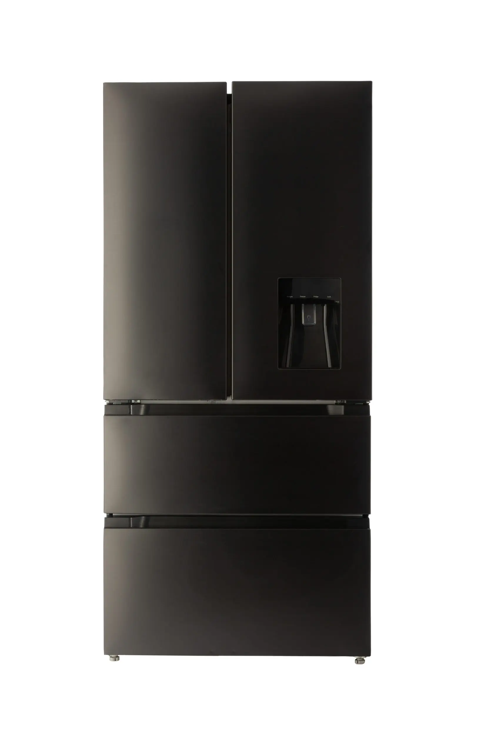 Defy 492L French Door Fridge - Onyx Brushed Metal - DFF440