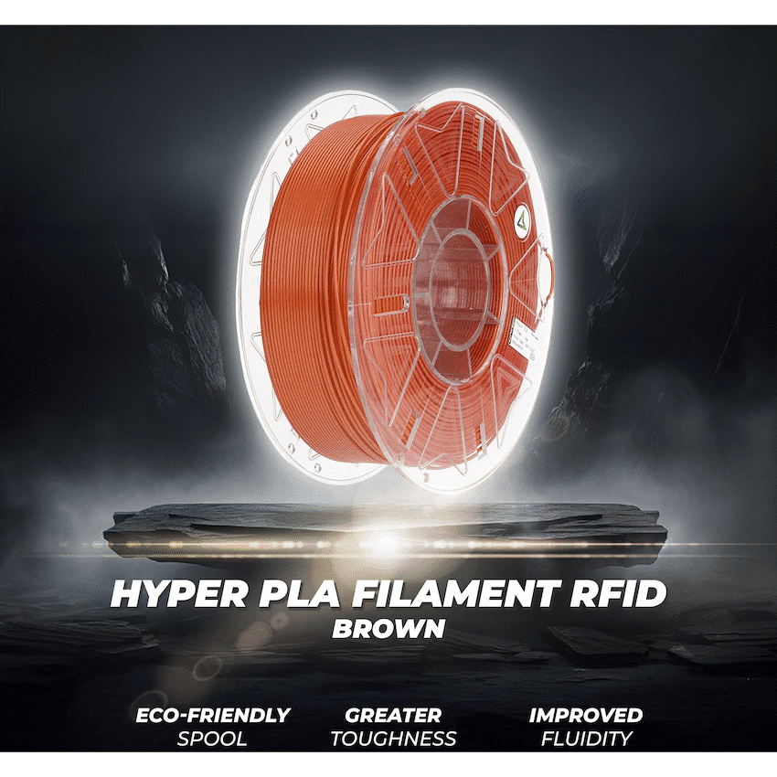 Creality Hyper PLA Filament RFID - Brown - Image 3