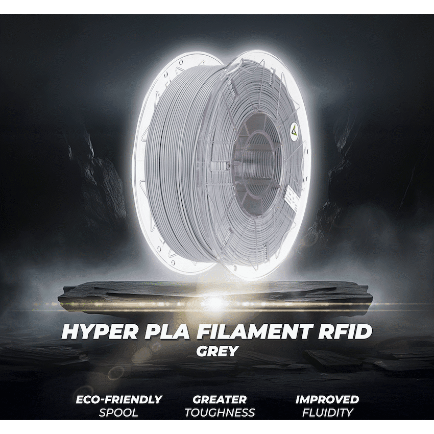 Creality Hyper PLA Filament RFID - Grey - Image 3