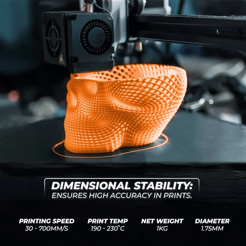 Creality Hyper PLA Filament RFID - Orange - Image 4