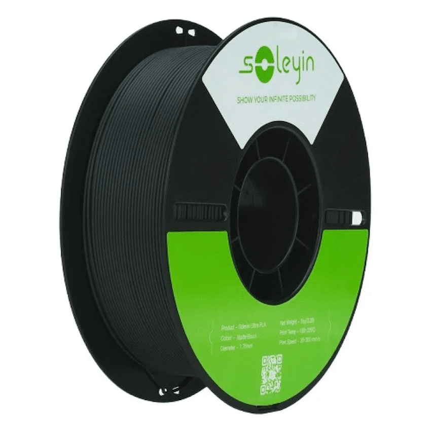 Creality Soleyin Ultra PLA Black 1kg - Updated