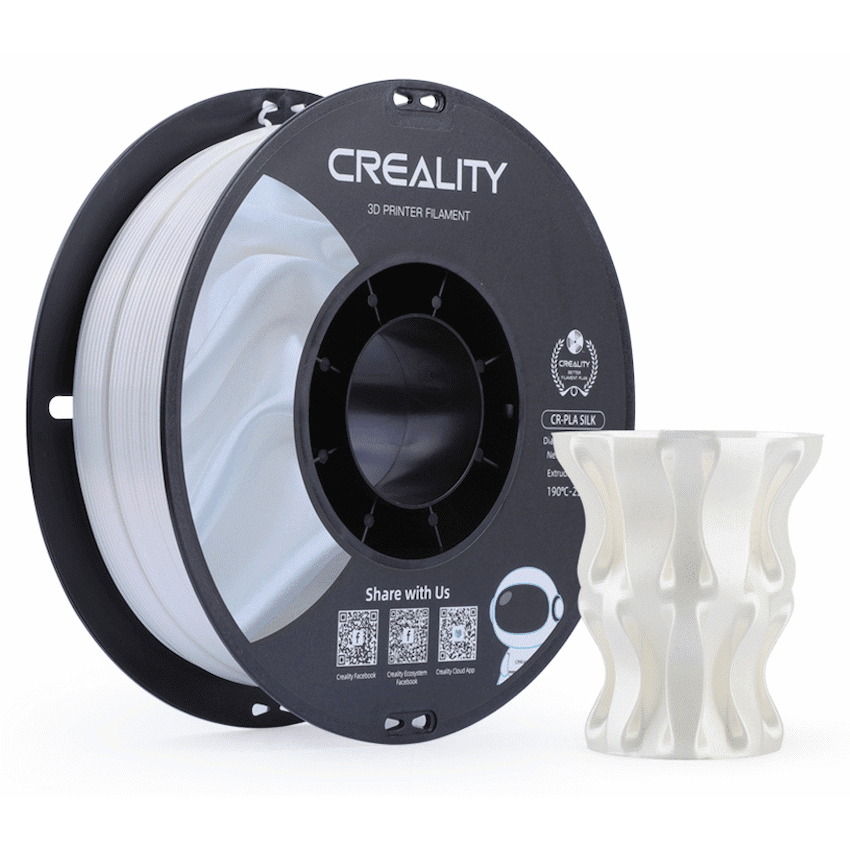 Creality Silk Filament PLA White 1kg - Image 4