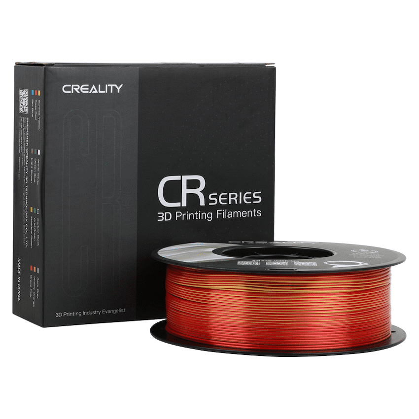 Creality Dual Silk Filament PLA - Golden-Red 1Kg - Image 2
