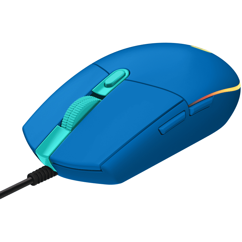 Logitech(R) G102 Lightsync Gaming Mouse - Blue - Image 2