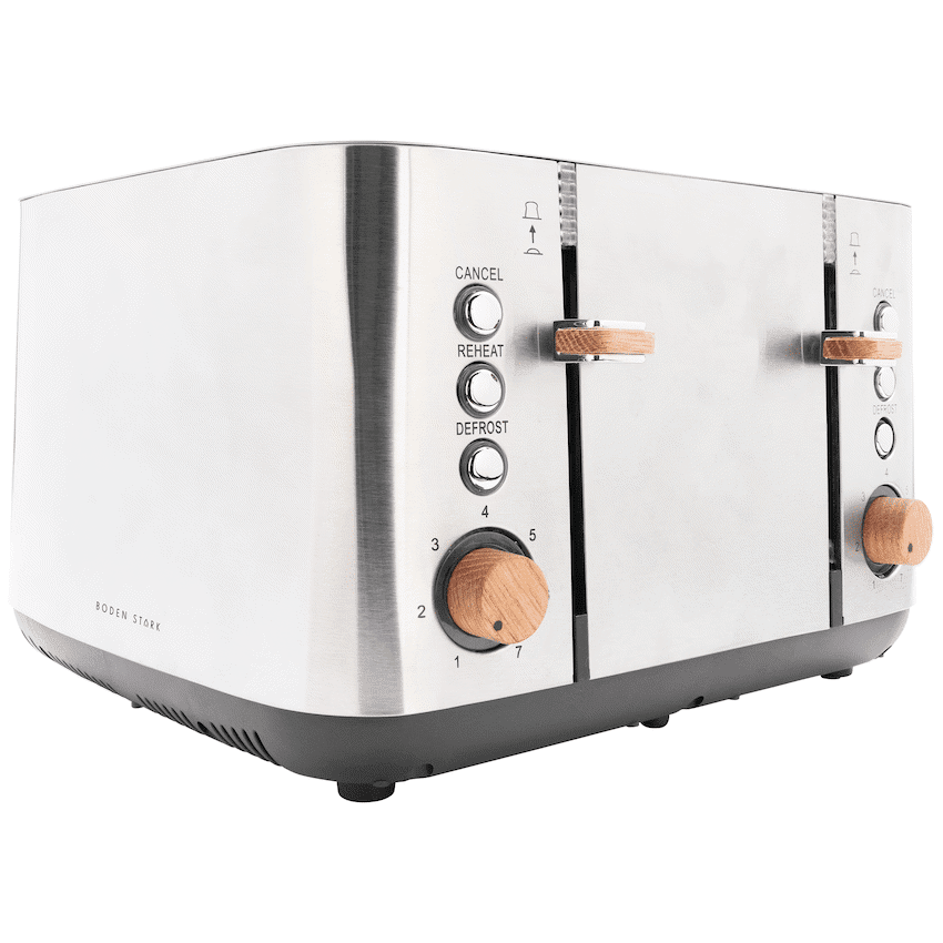 Boden Stark Anson Collection 4-Slice SS Toaster