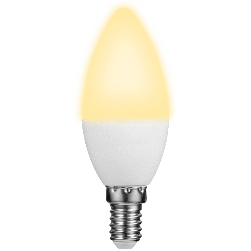 Ellies 5w C37 Residential Candle Stick Bulb E14 WW