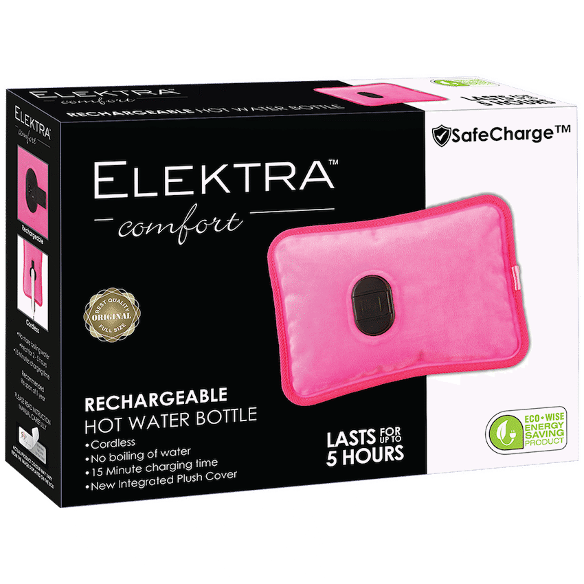 Elektra Pink Hot Water Bottle - Image 2