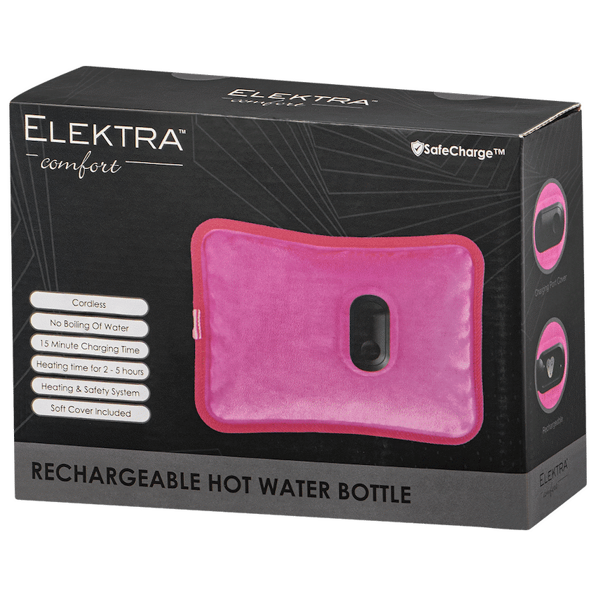 Elektra Pink Hot Water Bottle - Image 3