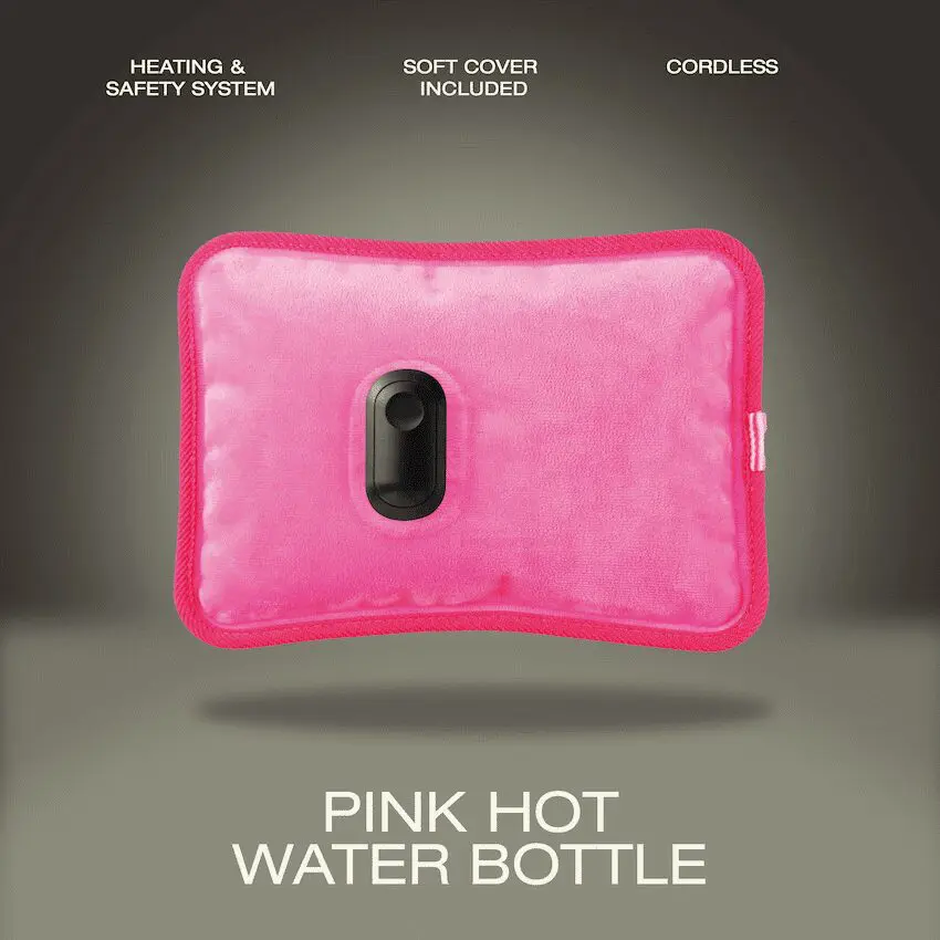 Elektra Pink Hot Water Bottle - Image 4
