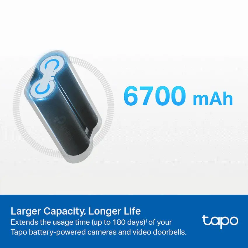 TP-Link Tapo A100 6700mah Battery Pack - Image 3