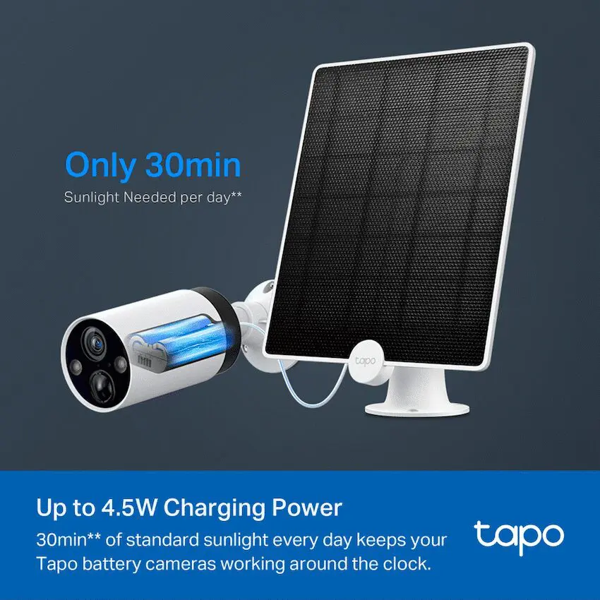 TP-Link Tapo A200 4.5w Solar Panel - Image 3