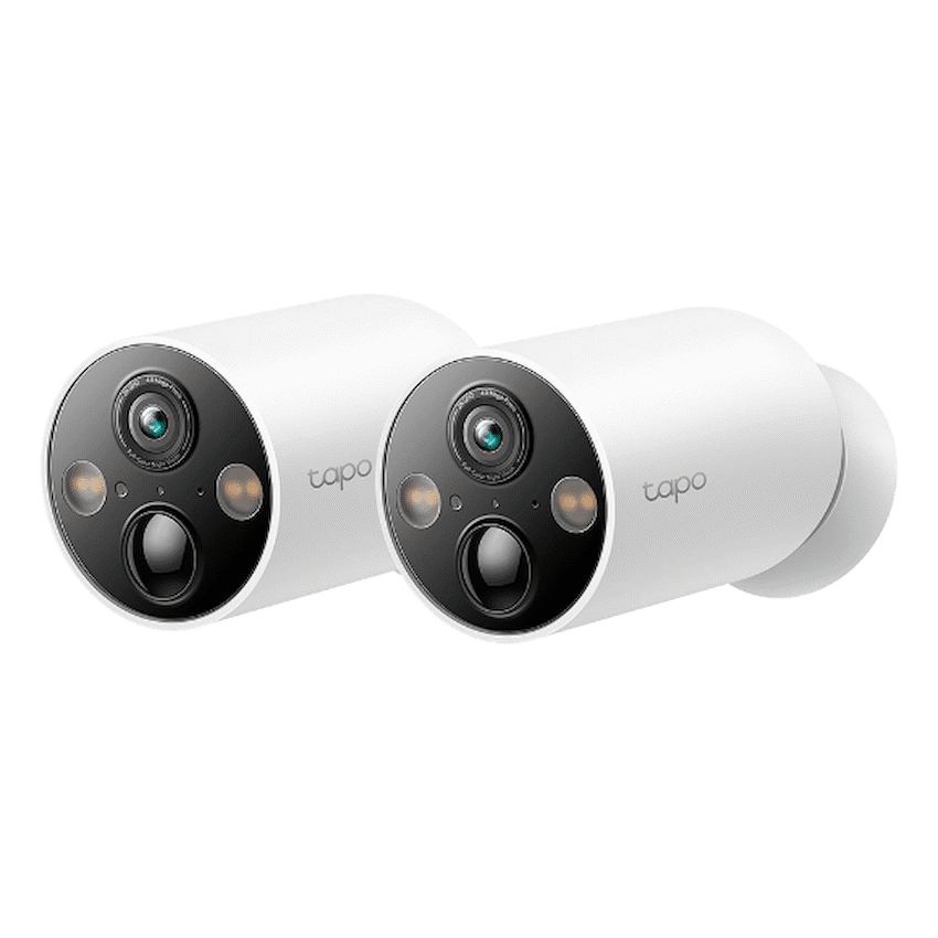 TP-Link Tapo C425 (2-Pack) 4MP 2K QHD Battery Wire-Free Outdoor Security Camera