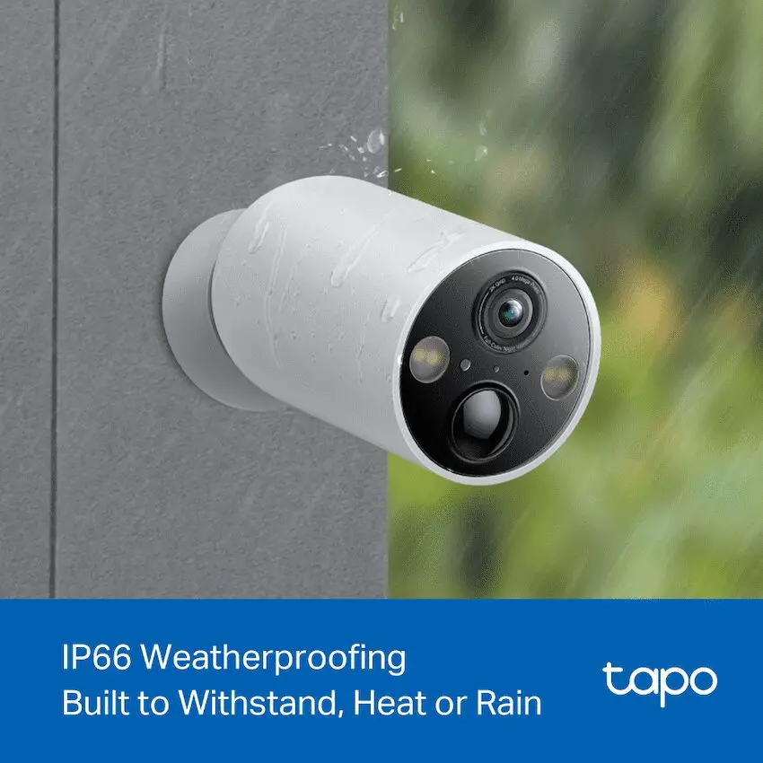 TP-Link Tapo C425 (2-Pack) 4MP 2K QHD Battery Wire-Free Outdoor Security Camera - Image 2