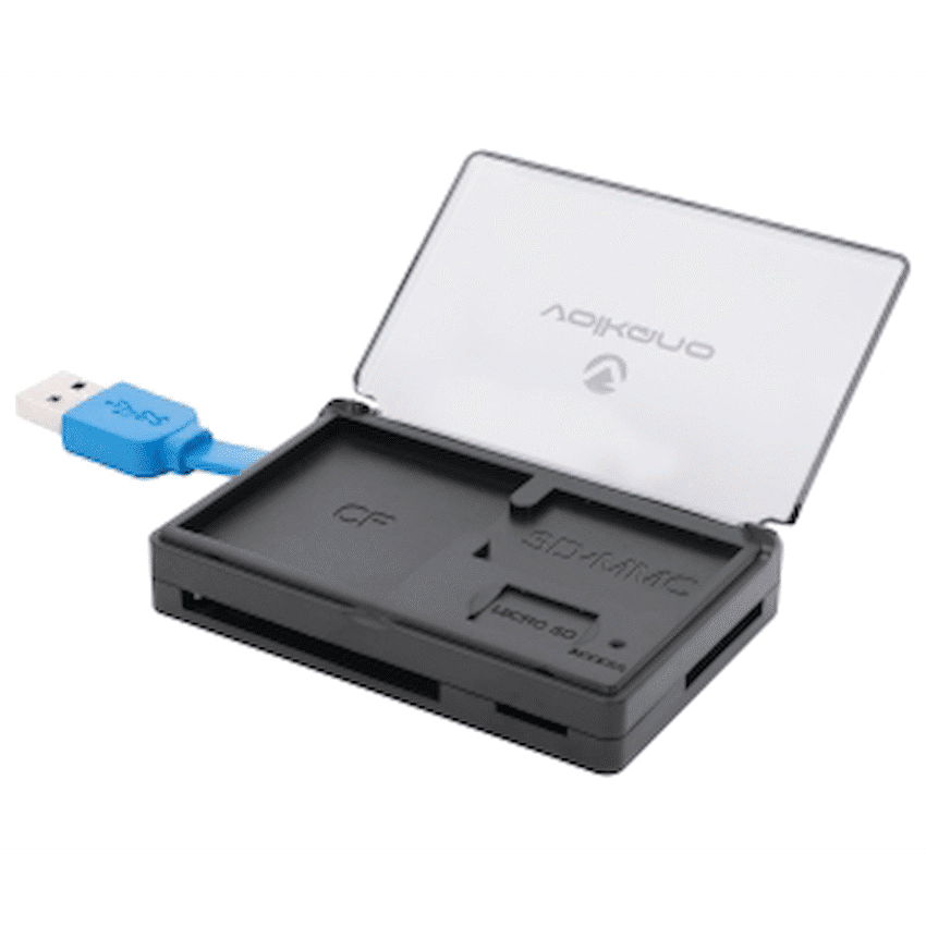 Volkano Reader Series USB 3.0 Card Reader - Black - Image 3