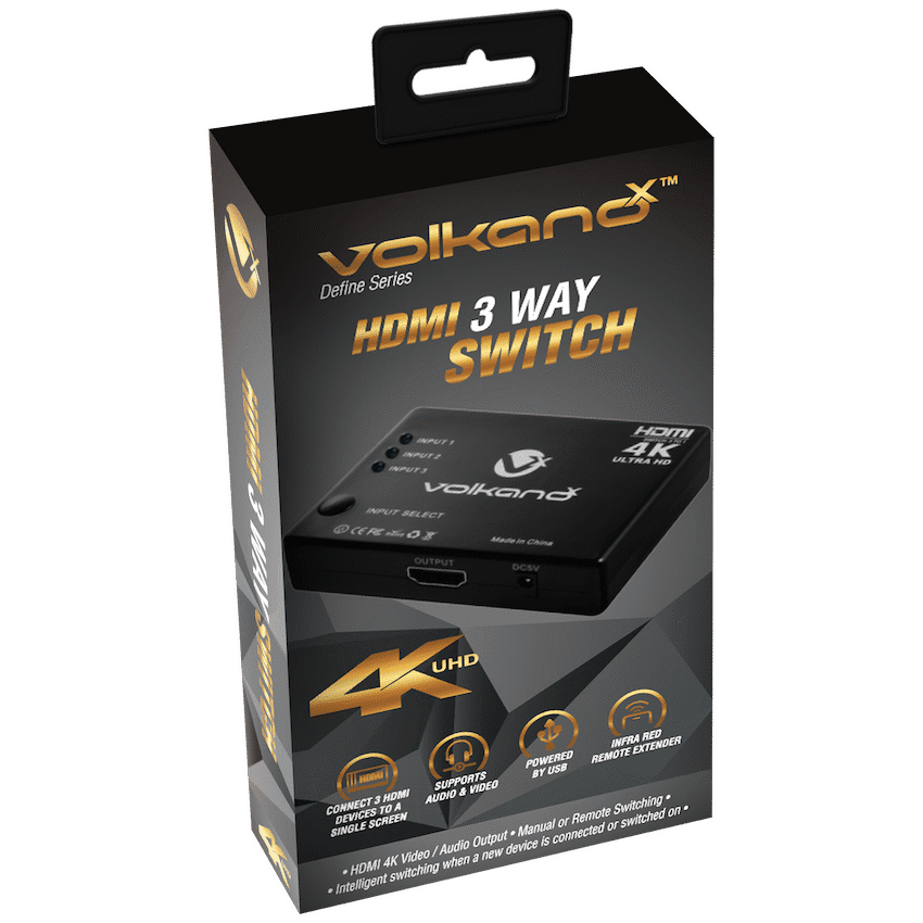 VolkanoX Define Series HDMI Switch 3-Way - Image 2