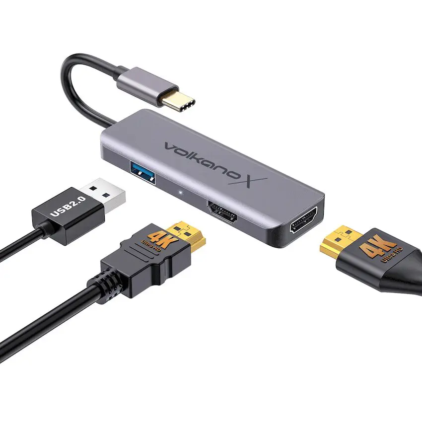 VolkanoX Core Duo HDMI Type-C to Dual HDMI Adaptor - Image 4