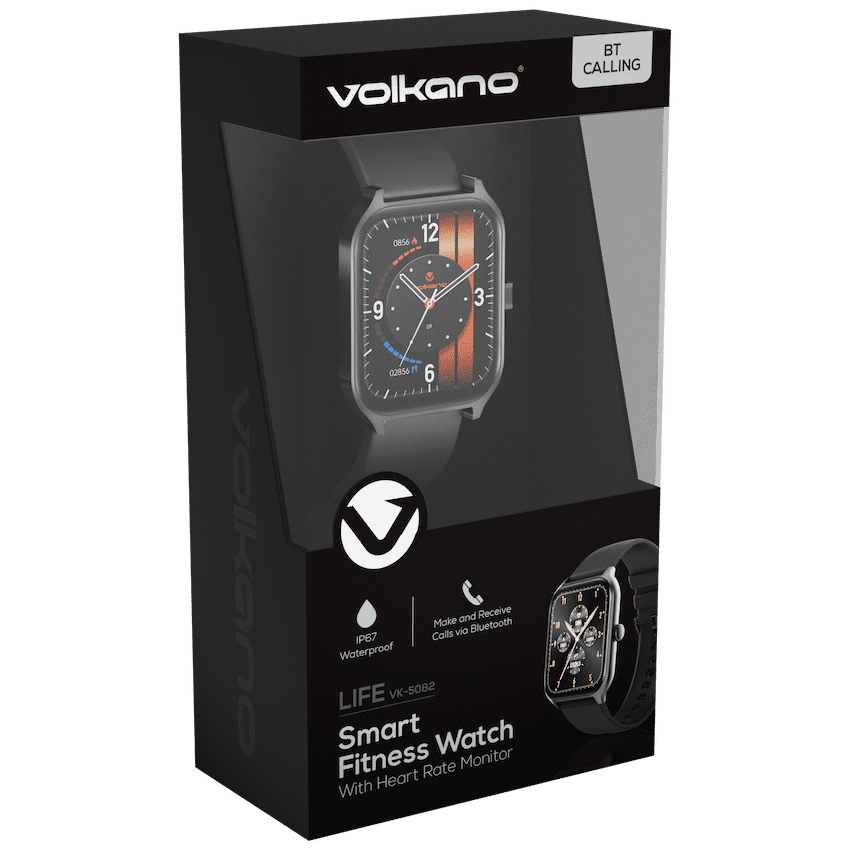 Volkano Life Series Smart Watches - Black - Image 2
