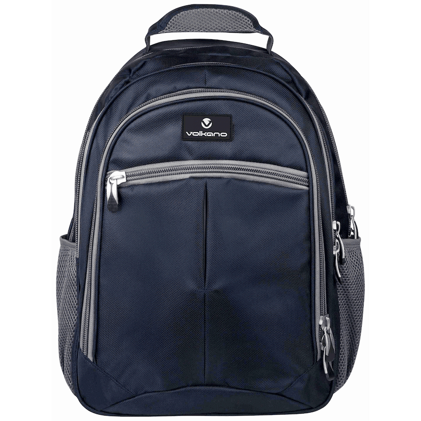 Volkano Orthopaedic Backpack 27L - Navy/Grey