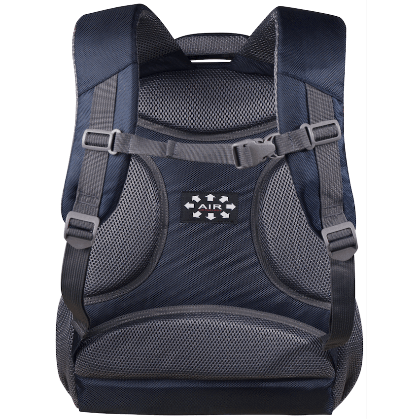Volkano Orthopaedic Backpack 27L - Navy/Grey - Image 4