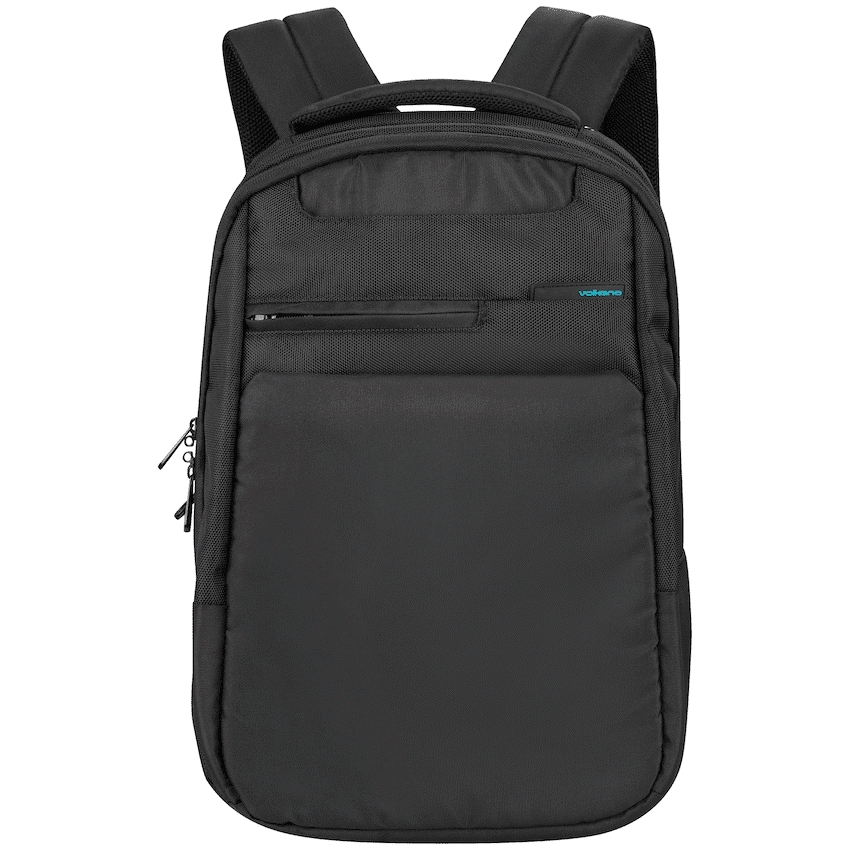 Volkano Suave 15.6" Laptop Backpack - Black/Turquoise - Image 3