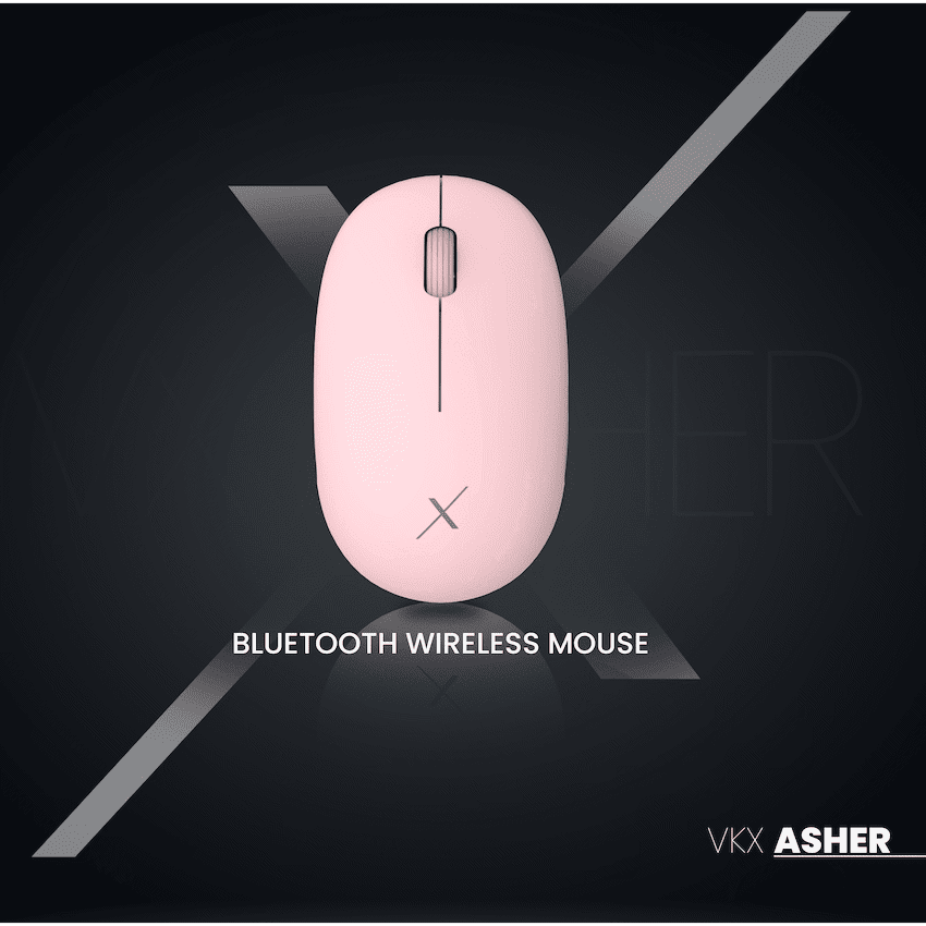 VolkanoX Asher Bluetooth Wireless Mouse - Rose - Image 4