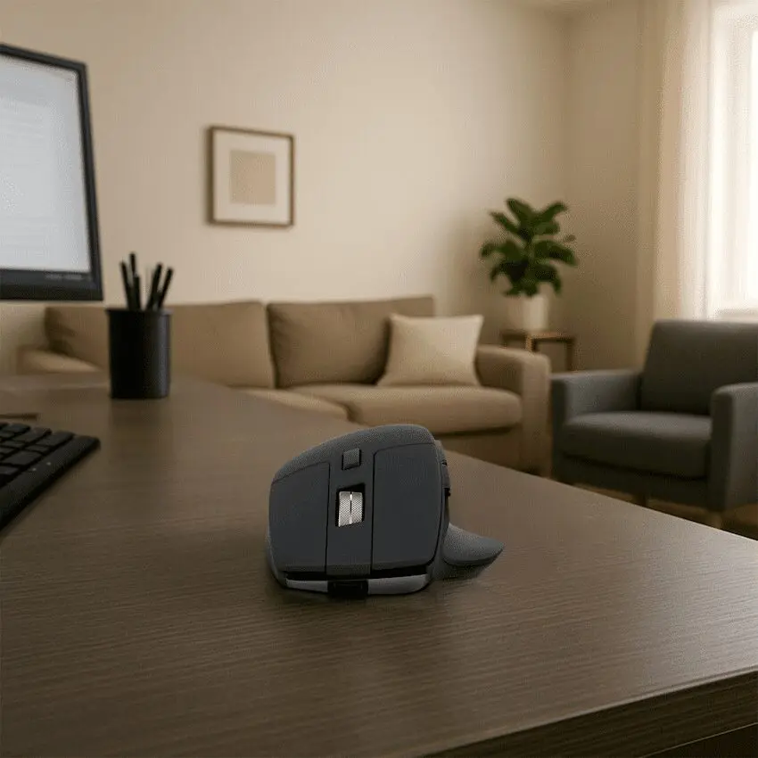 VolkanoX Phoenix Bluetooth Wireless Mouse - Graphite - Image 4
