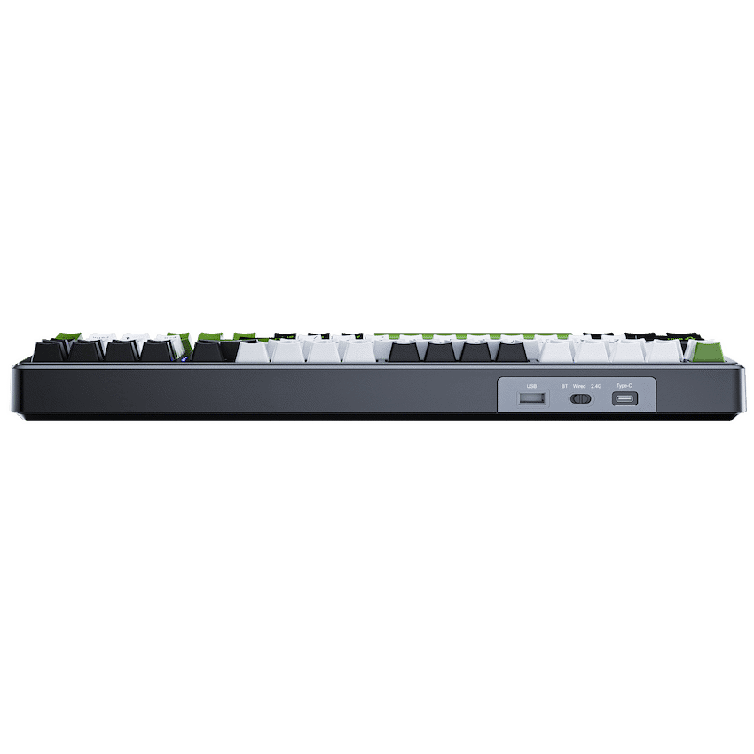 Aula Mechanical Gasket 80% Keyboard Multimode - Black/White/Grey - Image 3
