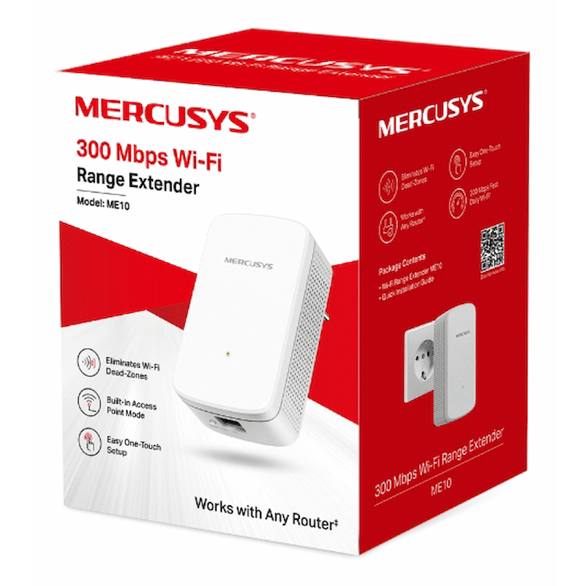 TP-Link Mercusys ME10 300Mbps Wi-Fi Range Extender - Image 4