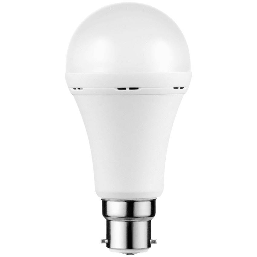 Switched 5w A60 Rechargeable B22 LED Light Bulb - WW - 3 Pack - Image 4