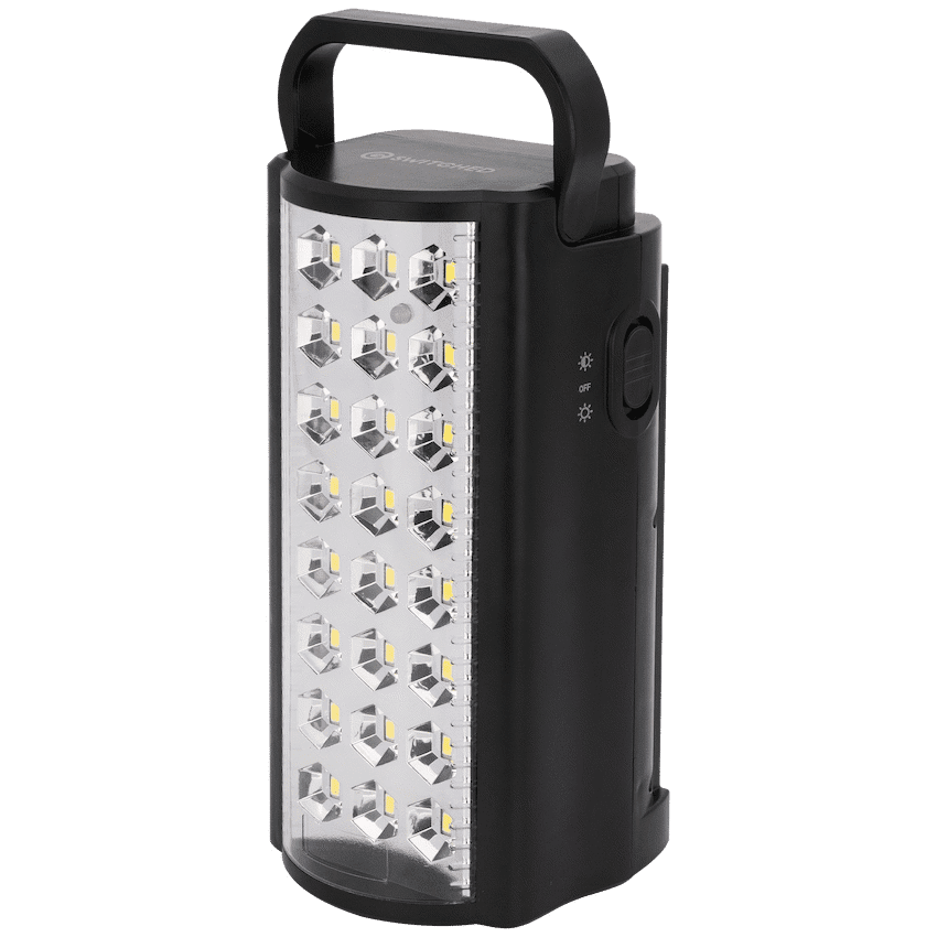 Switched Rechargeable Lantern 800 Lumen - Black