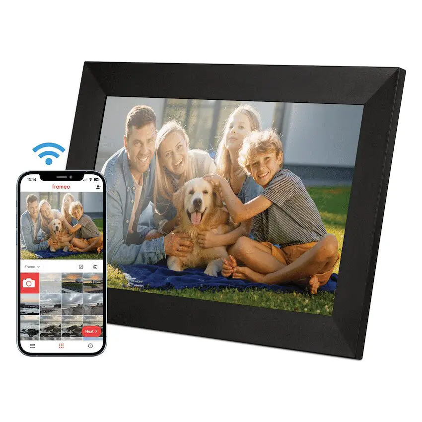 Volkano Scene Series 10.1" Smart Calendar And Digital Photo Frame with Built-In Frameo Software