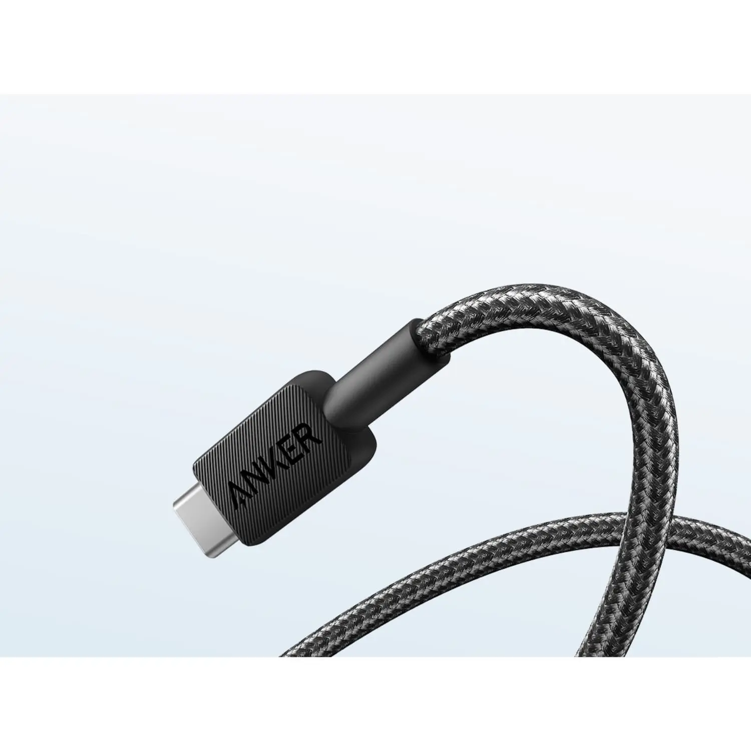 Anker 322 PowerLine USB A to USB C 0.9M Cable - Black - Image 2