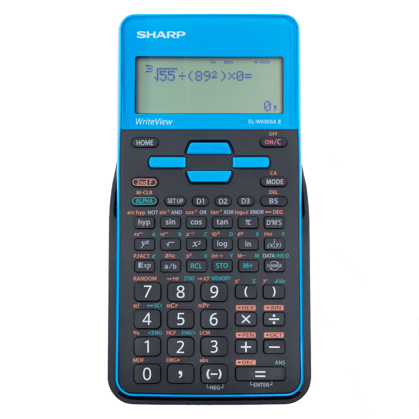 Sharp EL-W535SAII Blue Scientific Calculator - Image 2