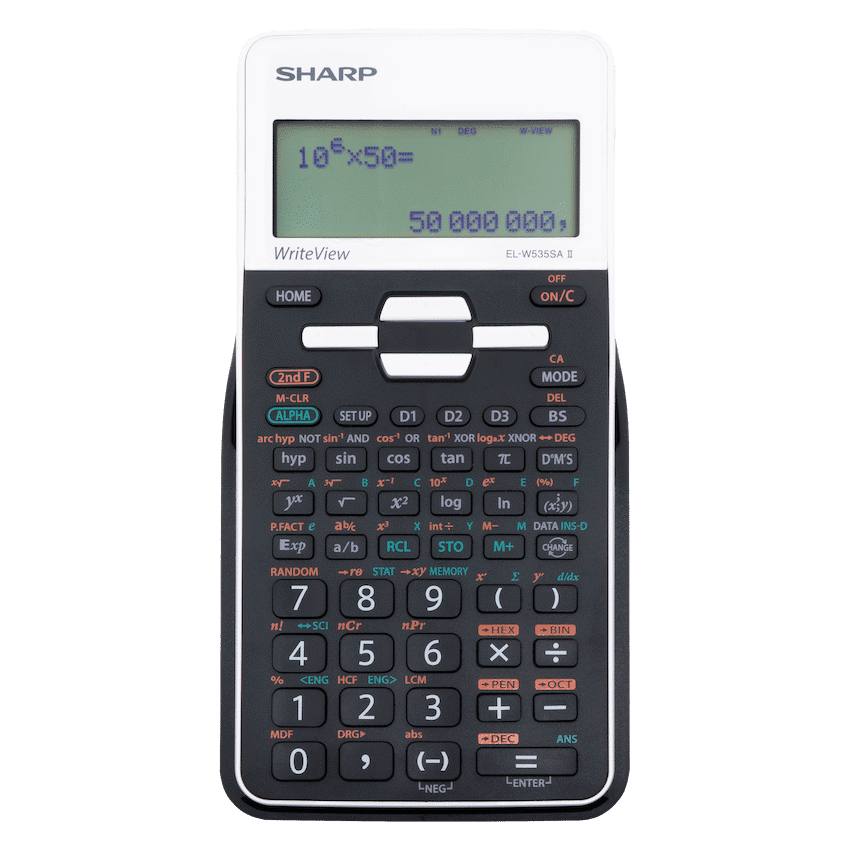 Sharp EL-W535SAII-White Scientific Calculator - Image 3