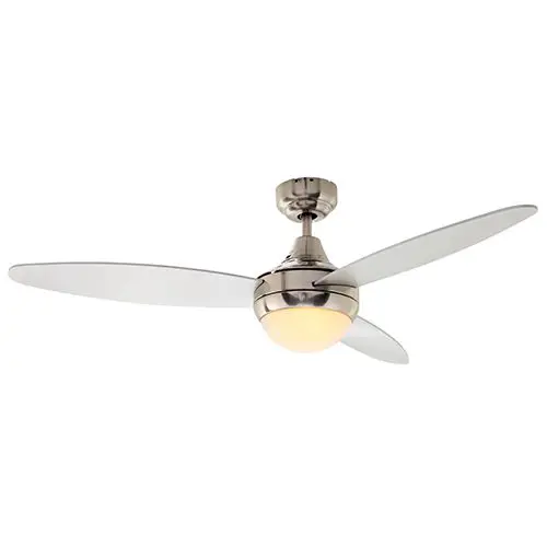 Swirl Ceiling Fan 3 Blades SC/Silver Motor Power 60w