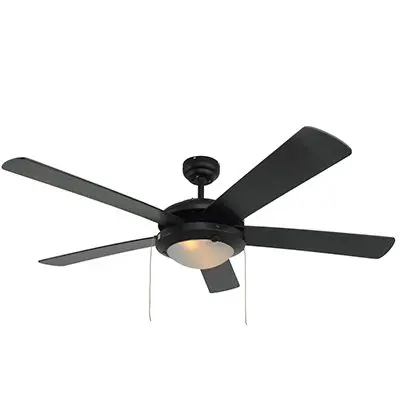 Comet Ceiling Fan 5 Blades Black Motor Power 60w