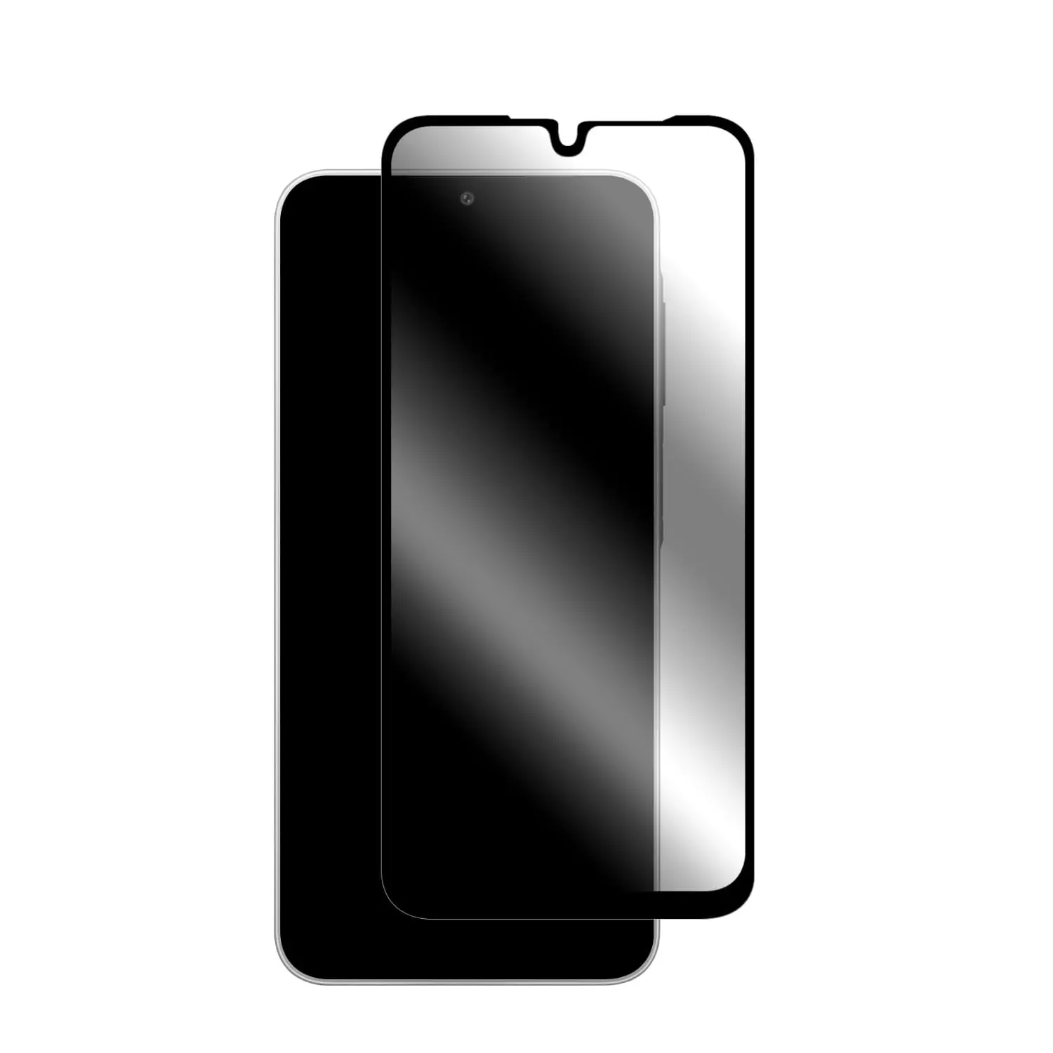 Body Glove Tempered Glass Screen Protector - Samsung Galaxy A17/A26/A16/VIVO V50 - Black Border - Image 4