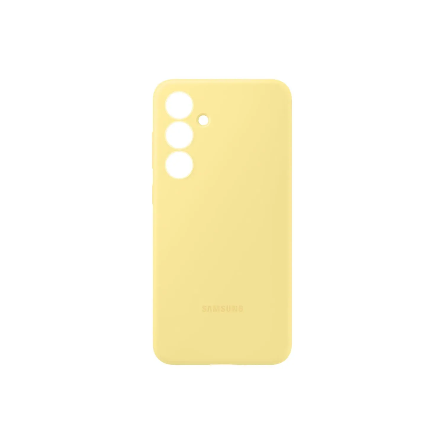 Samsung Silicone Cover - Samsung Galaxy S24 FE - Yellow
