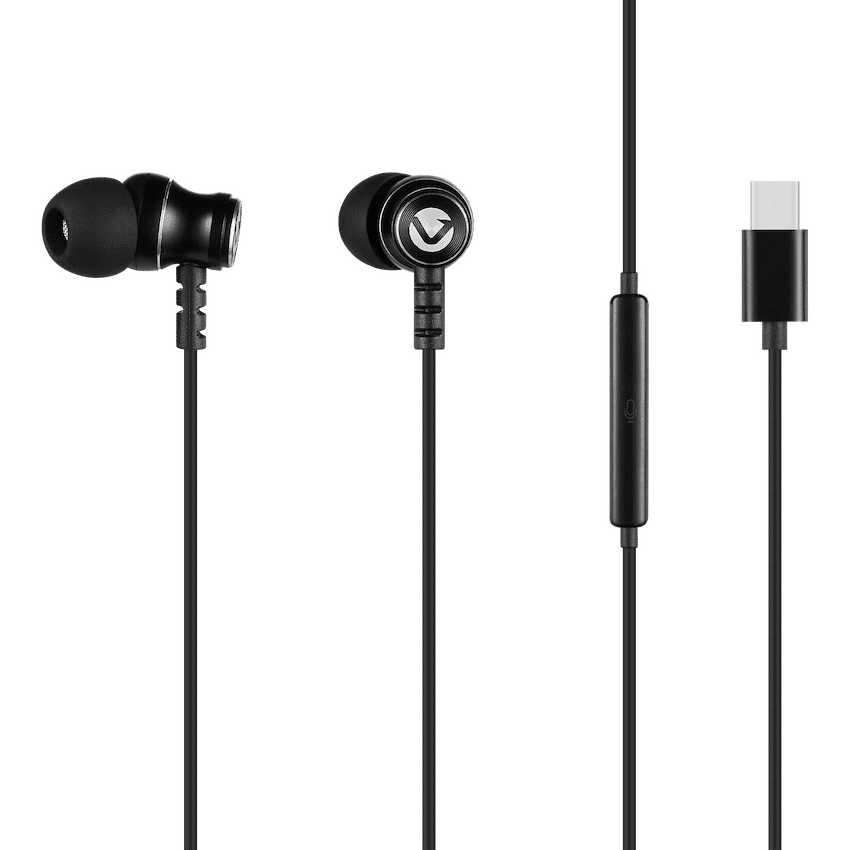 Volkano Prism 2.0 Series Type-C Earphone - Black