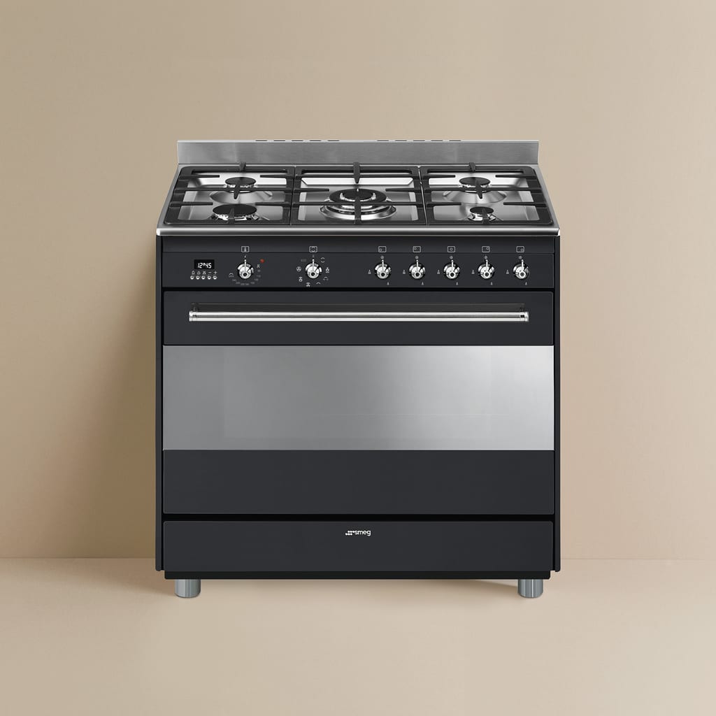 SMEG 90CM GASELECTRIC CONCERT COOKER SSA91 Giovision
