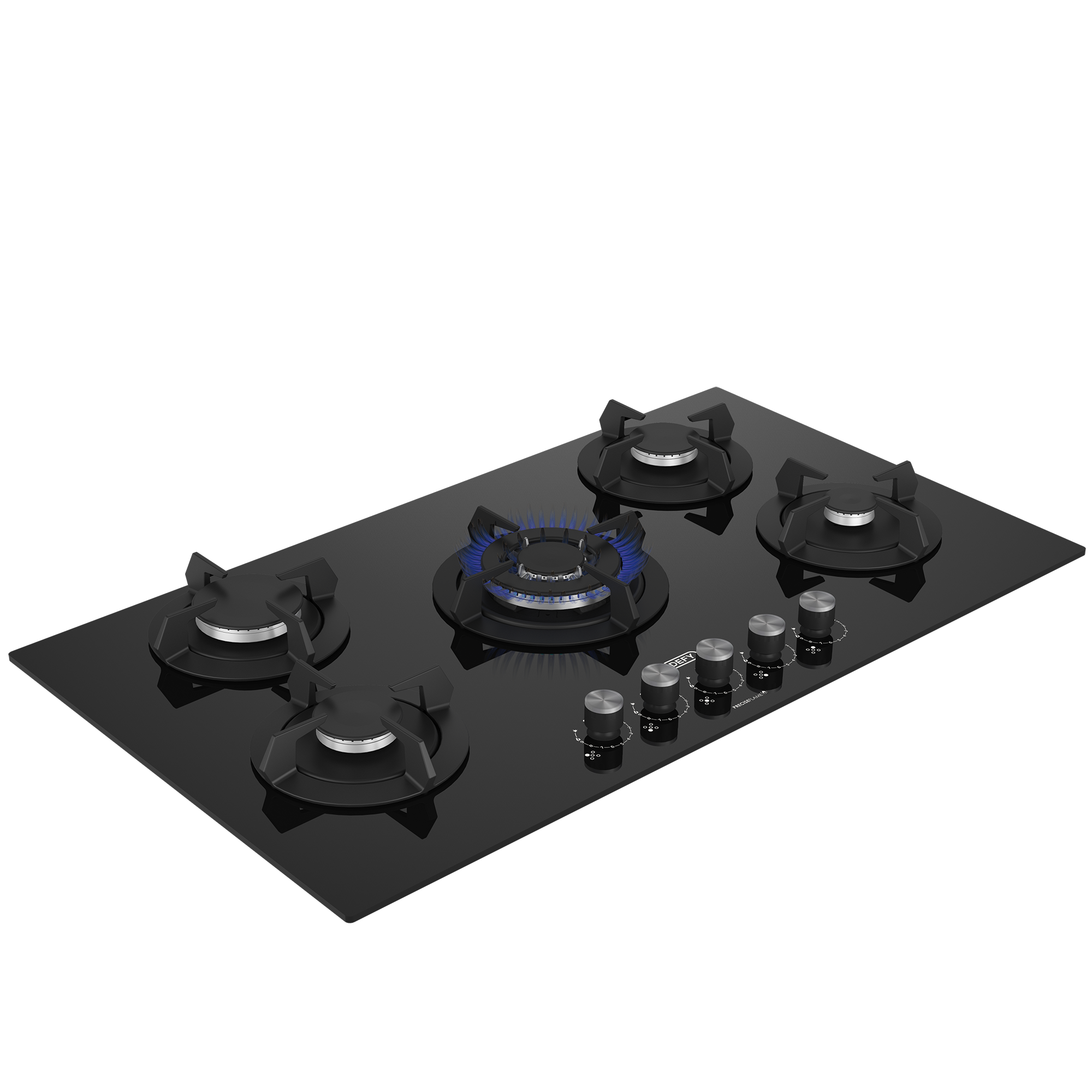 Defy Gemini 5-Burner Gas Hob (90cm, Profile Fit) - DHG905