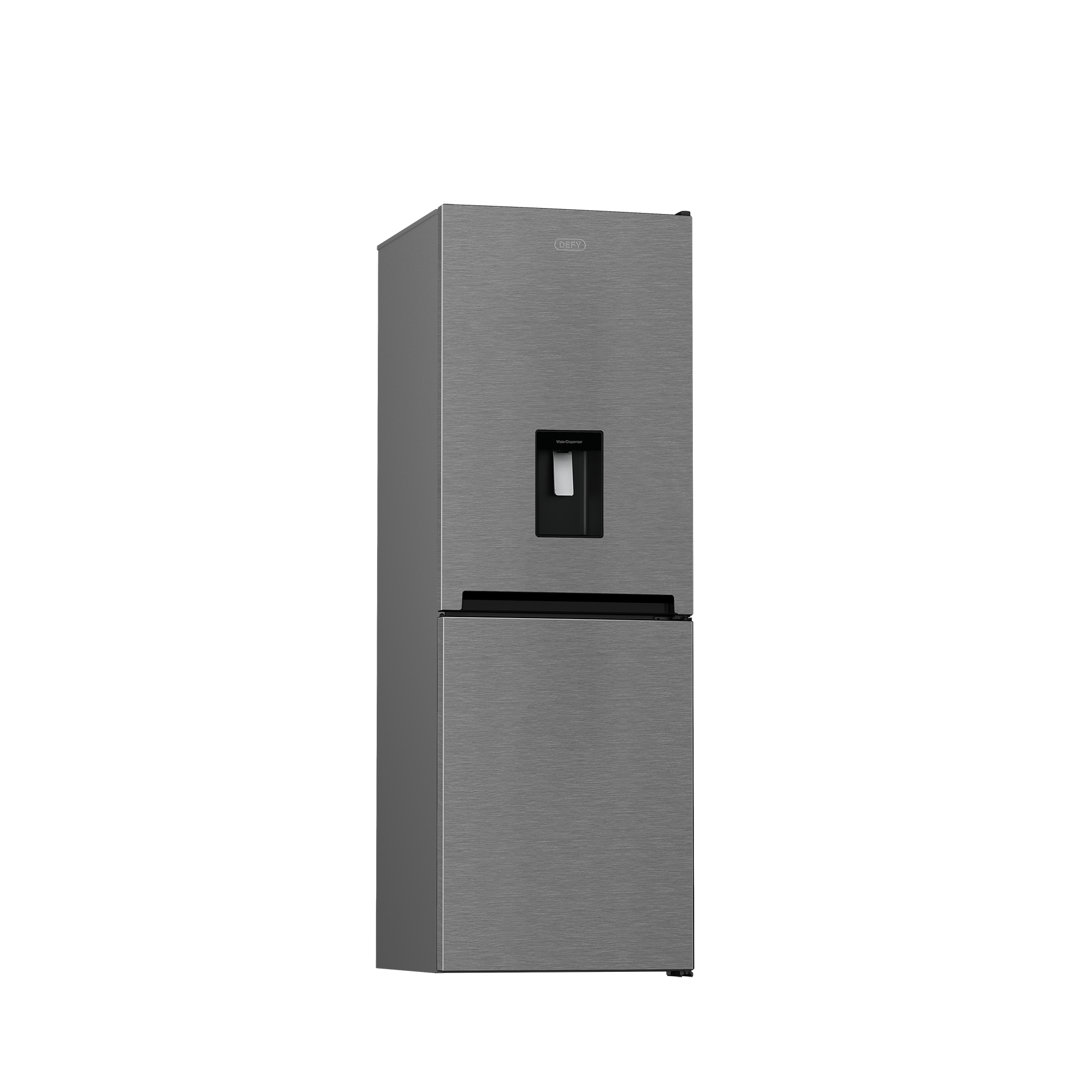 Defy 54cm Fridge / Freezer with Water Dispenser – Satin Metallic - DAC449 - Image 2
