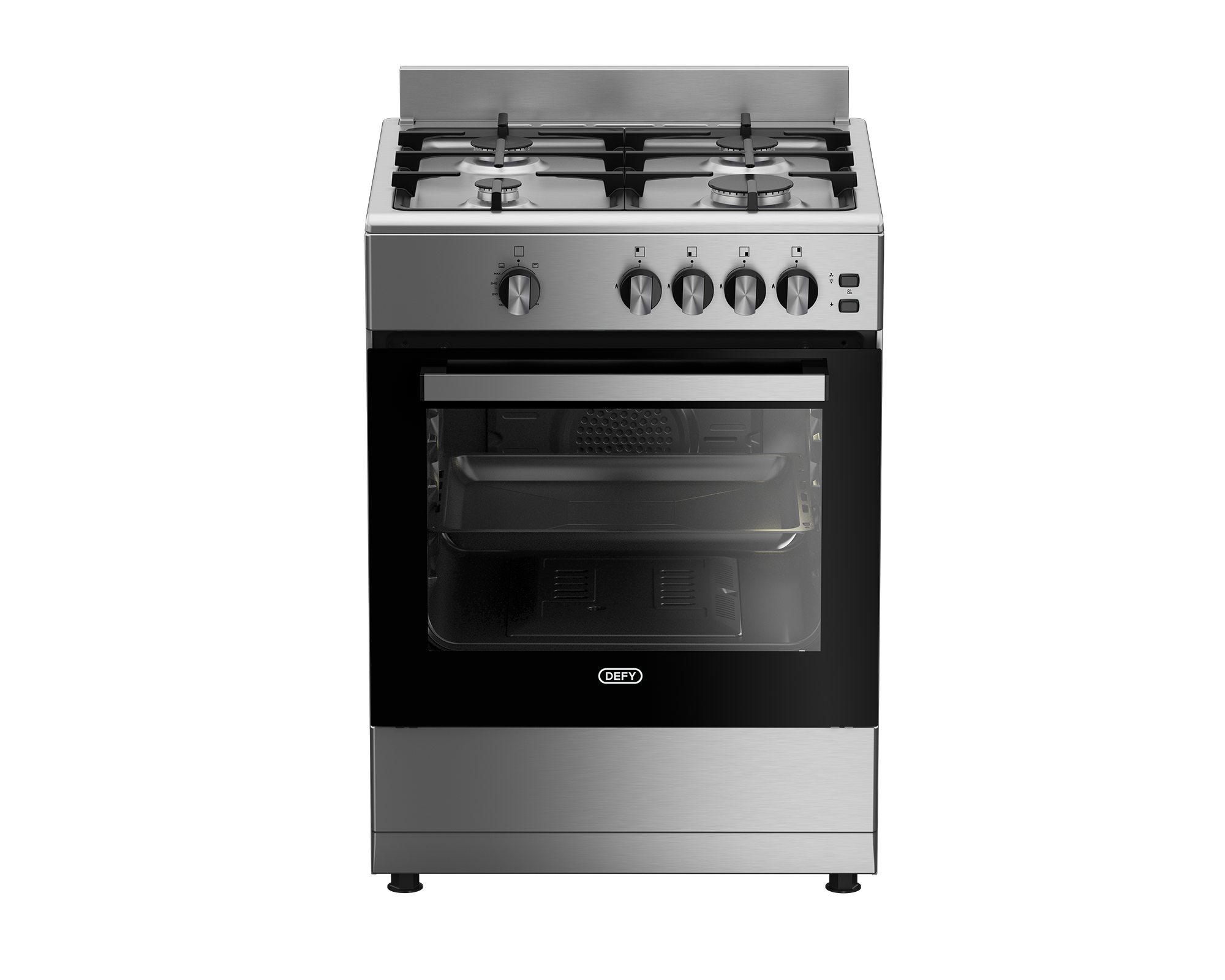 Defy 60cm Full Gas Stove (4 Burners, Black) - DGS601 - Image 7