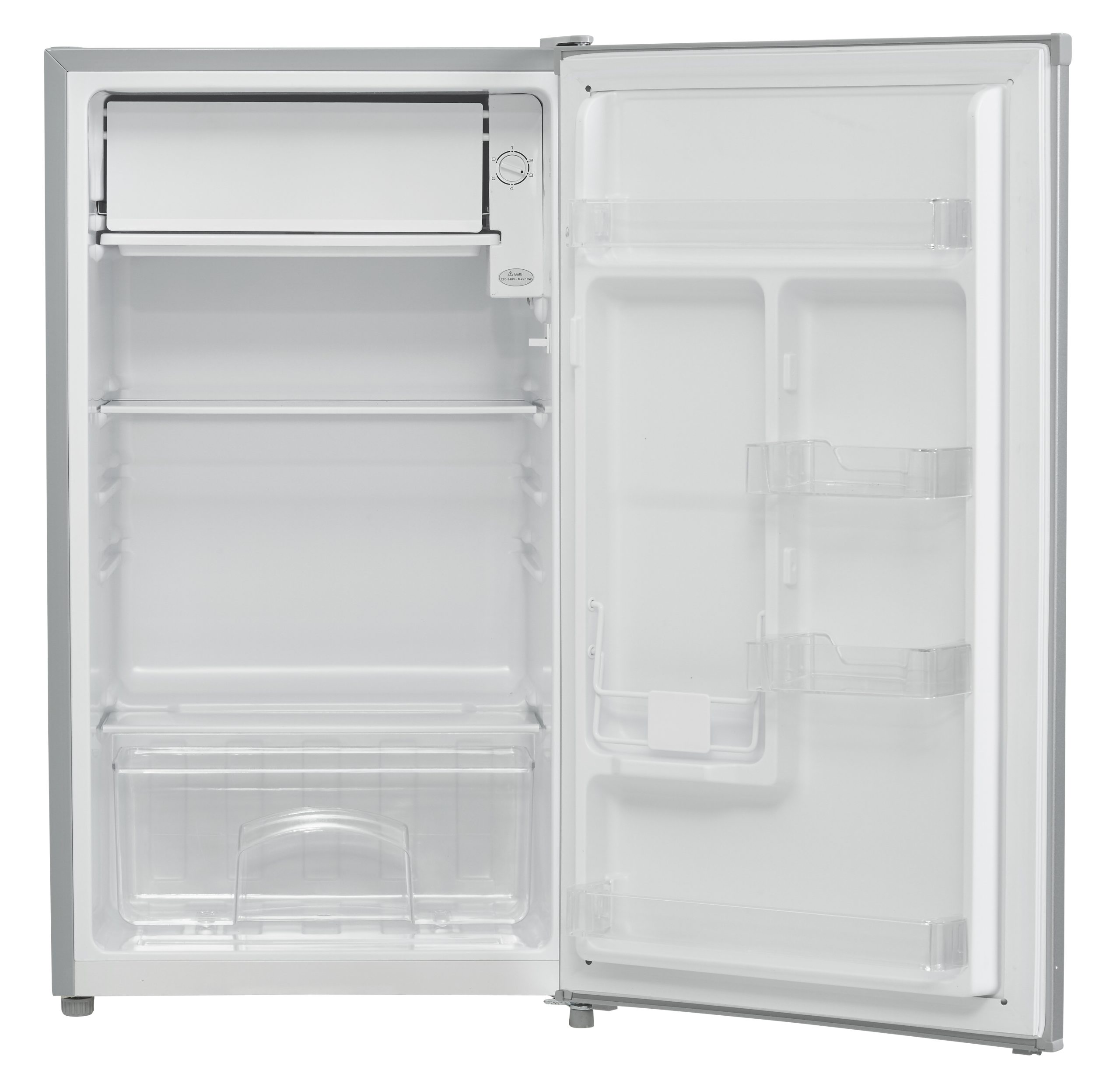 Defy 93L Bar Fridge – Metallic - B4802M