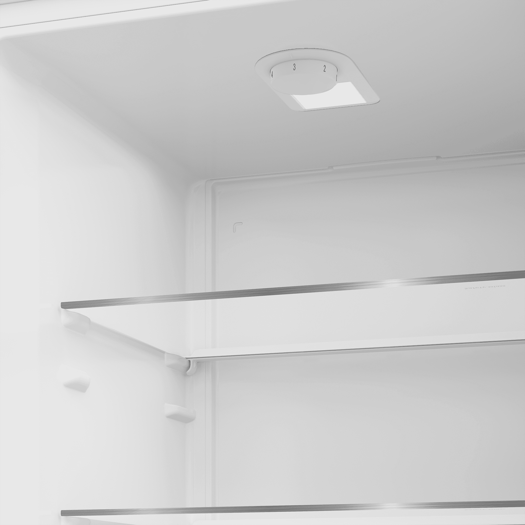 DEFY 60cm Fridge / Freezer WD Satin Metallic - Image 3