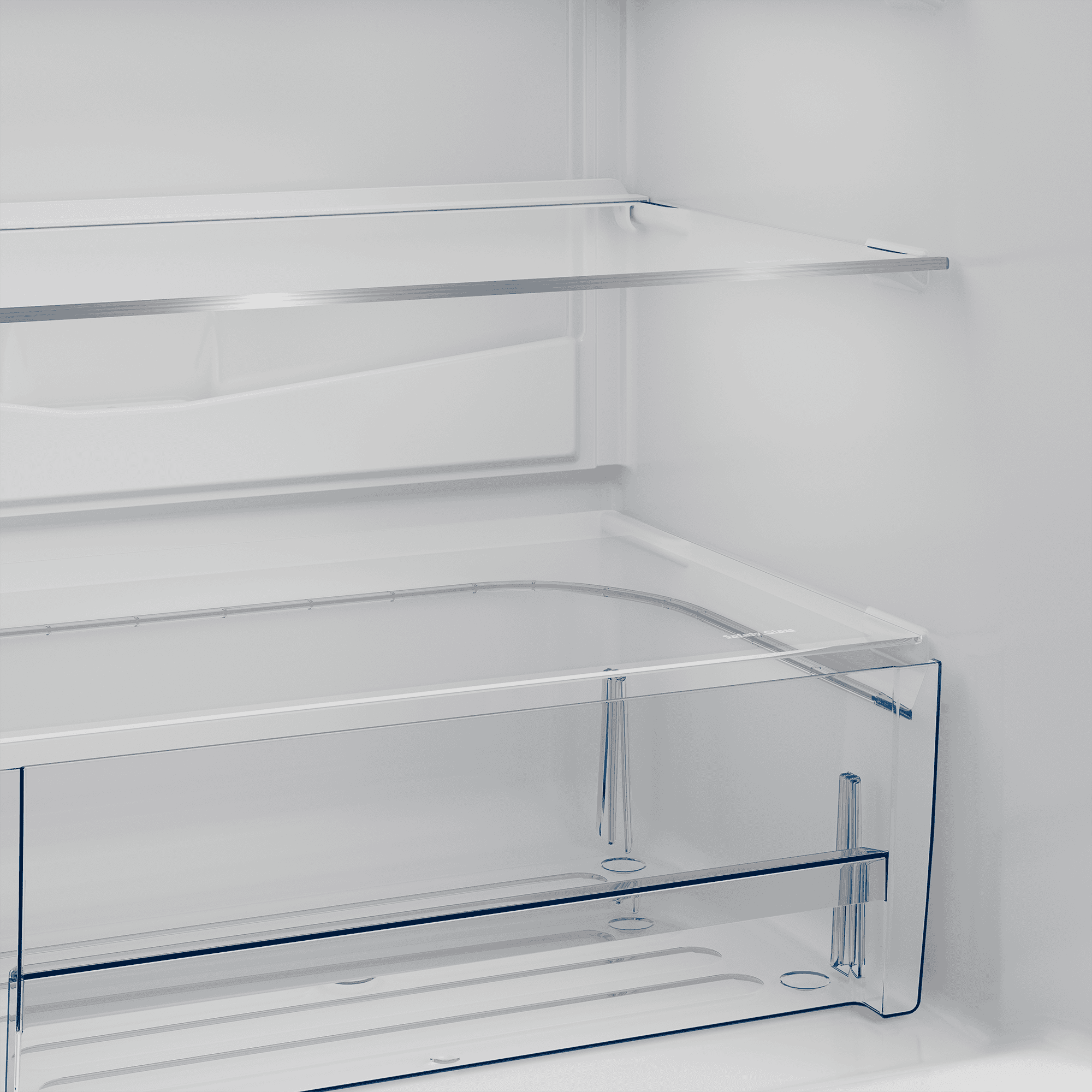 DEFY 60cm Fridge / Freezer WD Satin Metallic - Image 4