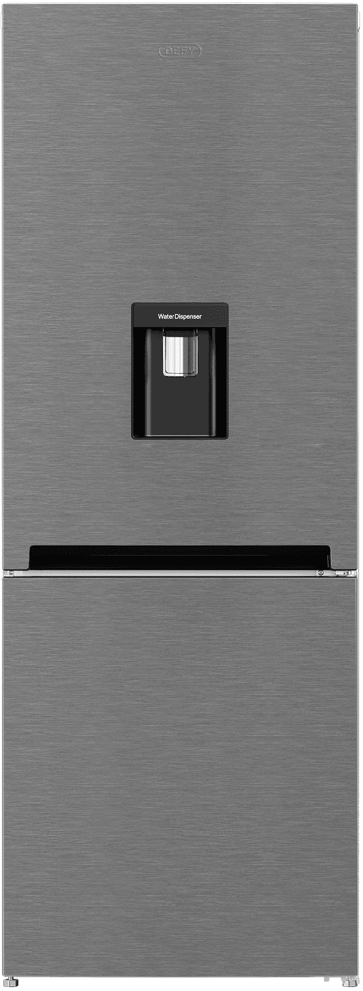 DEFY 60cm Fridge / Freezer WD Satin Metallic - Image 5