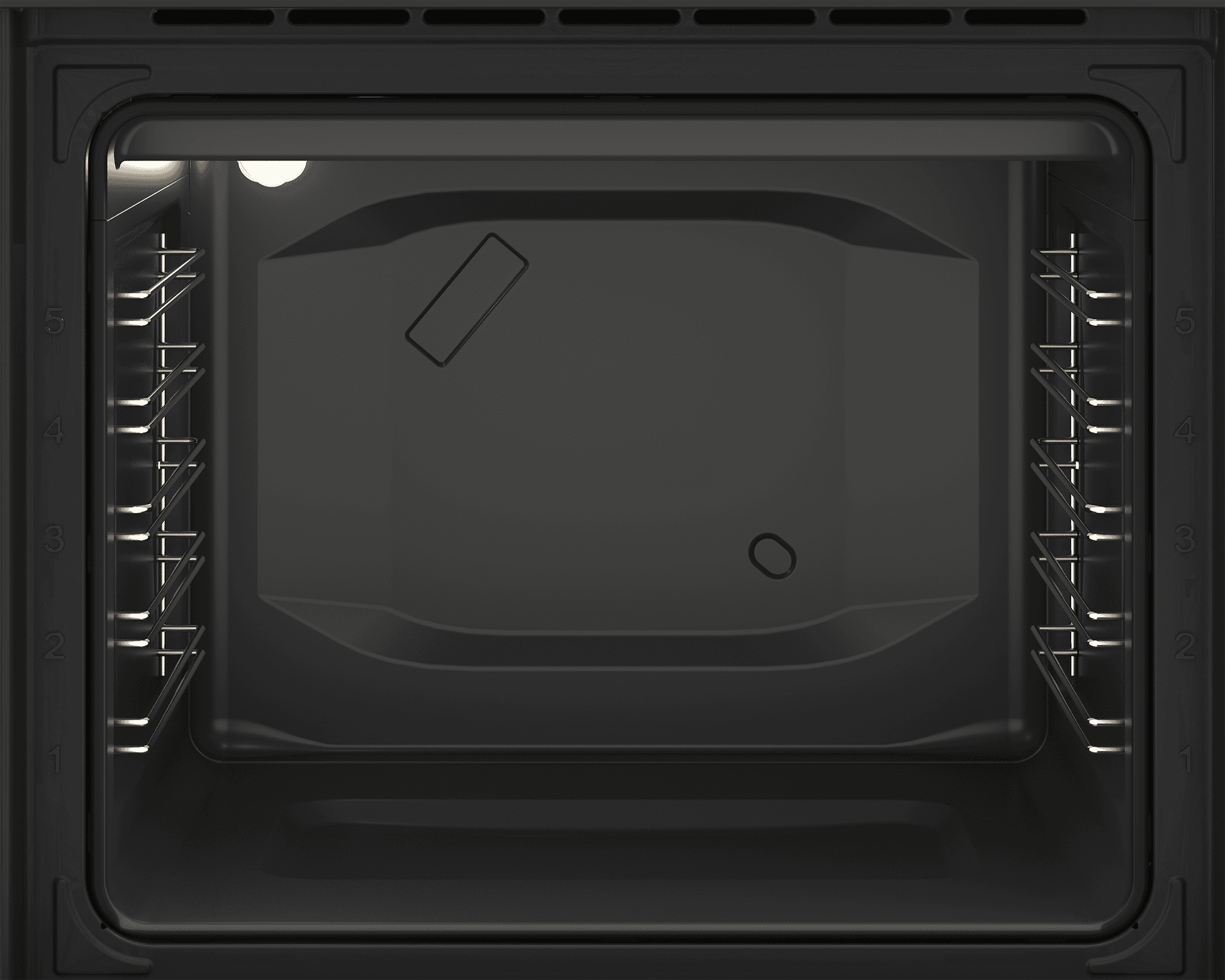 DEFY 60cm Slimline Eye-Level Static Oven Black - Image 5