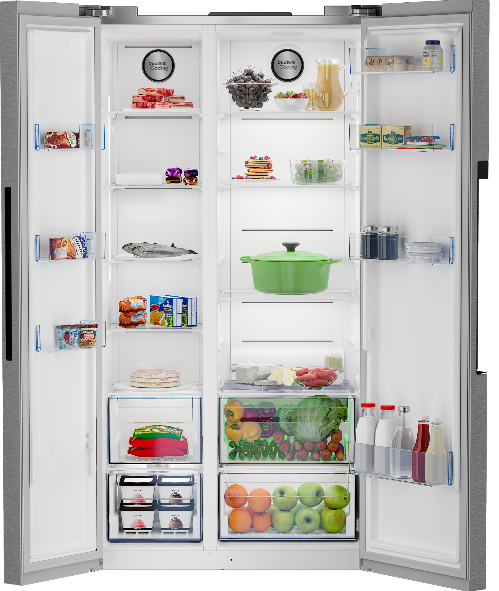 Defy 614L Naturelight Side-by-Side Fridge Freezer - DFF536 - Image 5