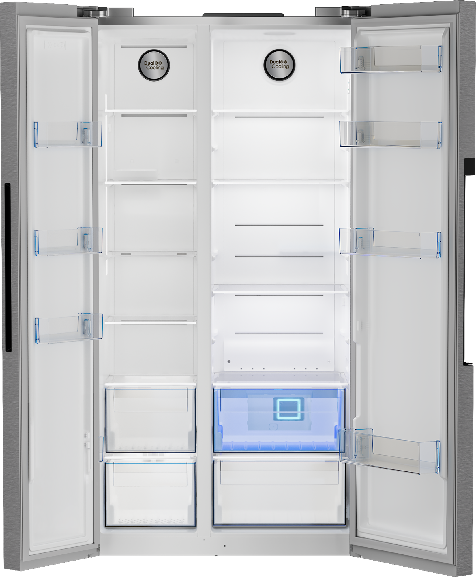 Defy 614L Naturelight Side-by-Side Fridge Freezer - DFF536 - Image 4